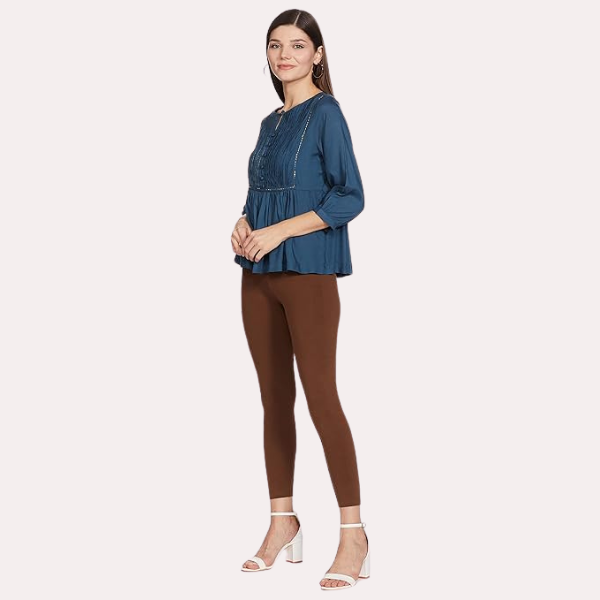 Daily wear Stretchy Ankle Leggings for Women