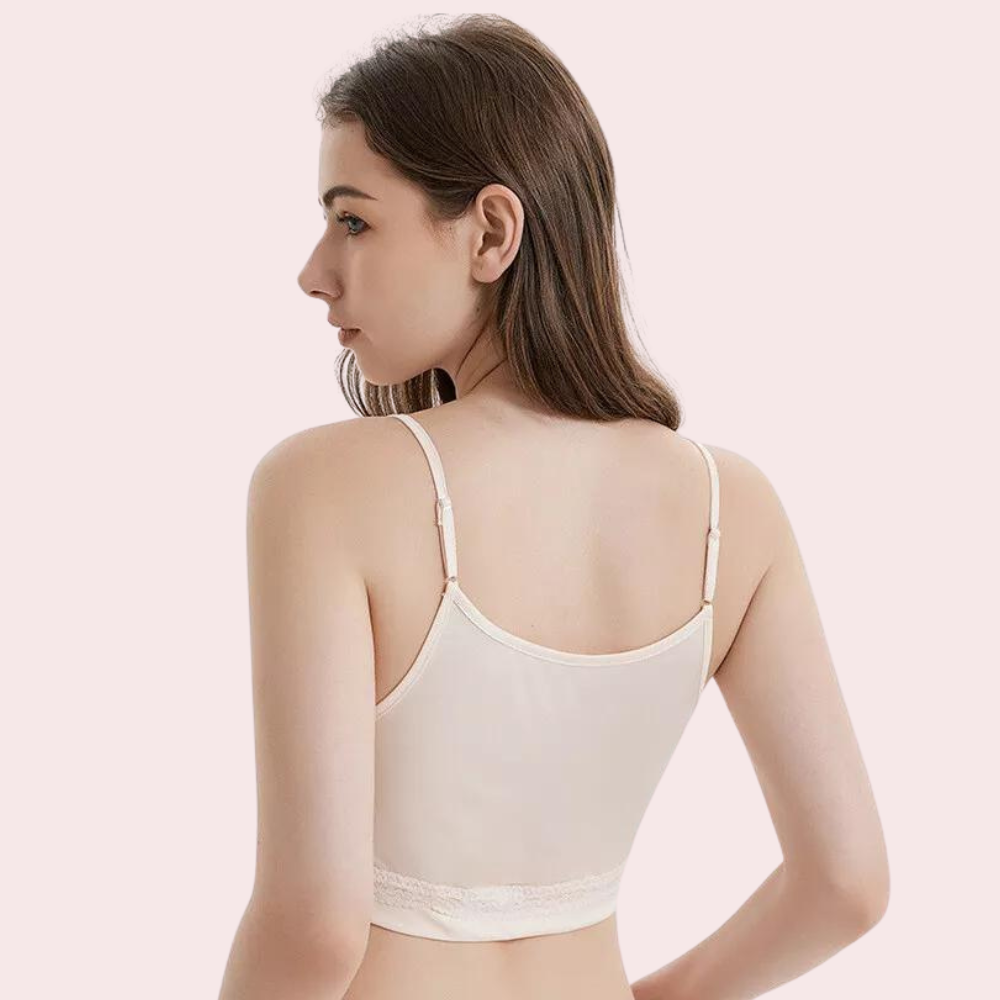 युवा लड़कियों के लिए 2-पैक सॉफ्ट लाइट स्पोर्ट्स ब्रा