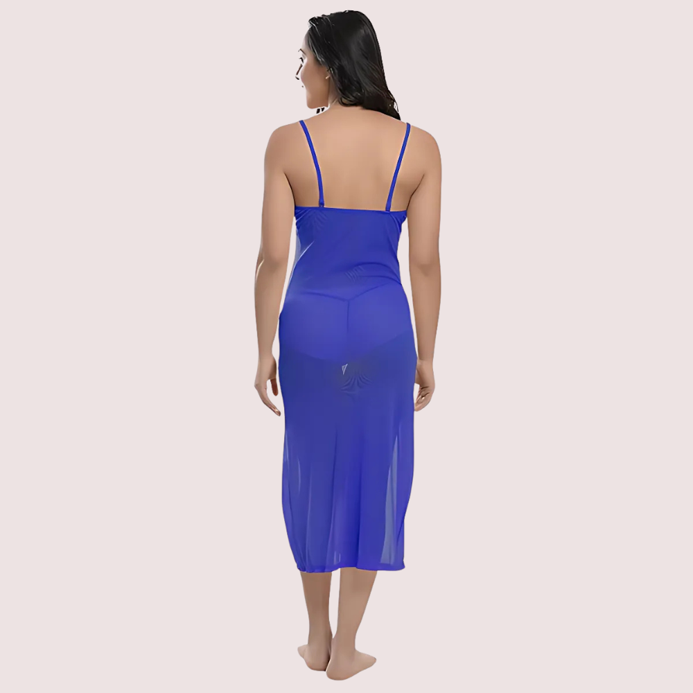 महिलाओं के लिए मैक्सी लॉन्ग बेबी डॉल ड्रेस