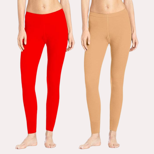Women’s Comfort Stretch Leggings 2-Pack Set