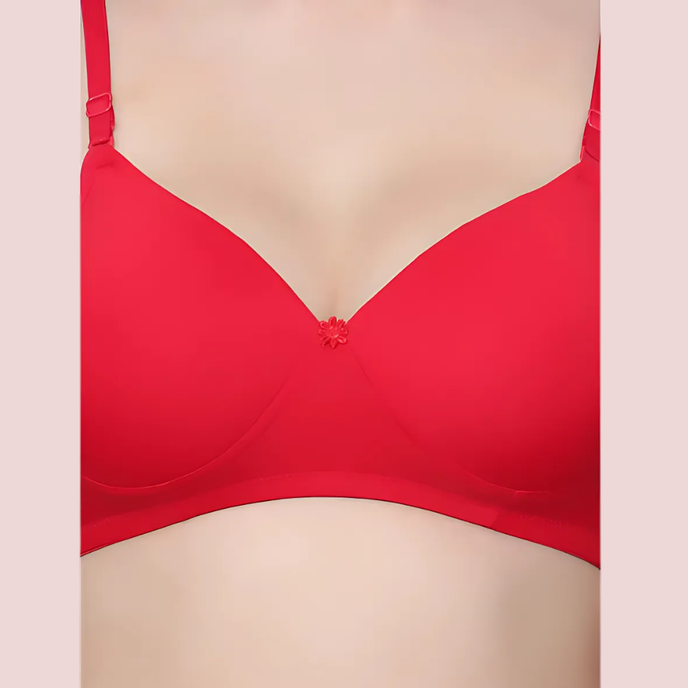 Purecomfort वायर-फ्री गद्देदार ब्रा कॉम्बो (2-पैक)