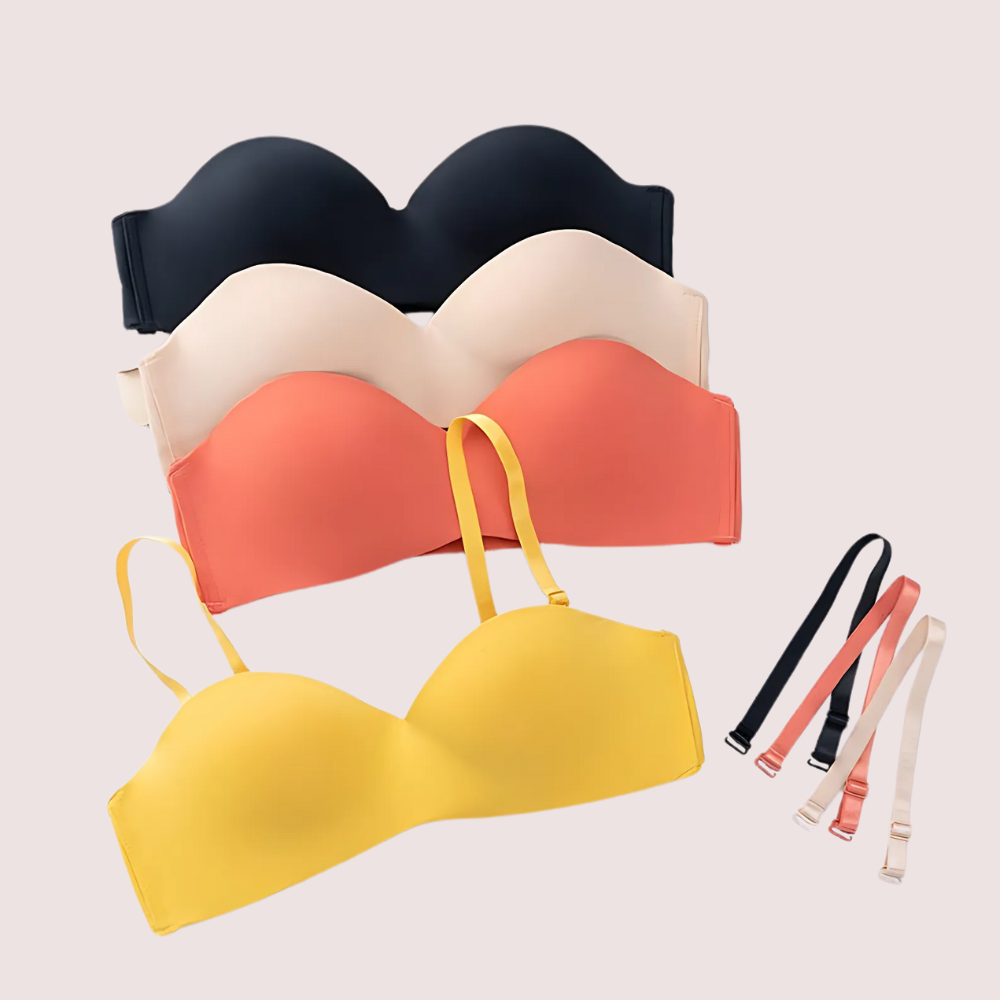 3 पैक क्लासिक डेमी कप गद्देदार ब्रा