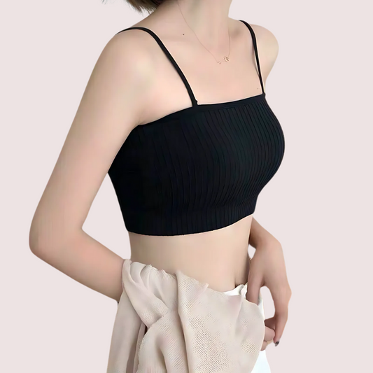 2 पैक प्यारा और कम्फर्टेबल हल्के से गद्देदार कैमी ब्रा