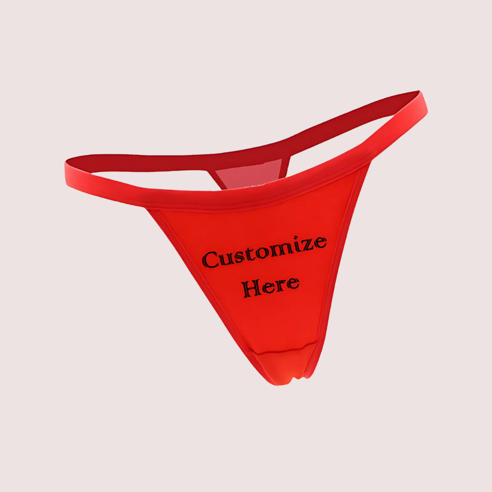 Customize Design Cotton Seamless String Thong