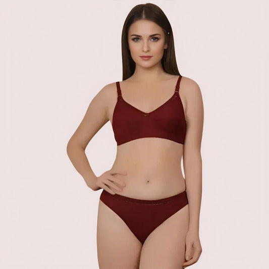 Easybreeze कपास ब्रा और पैंटी सेट