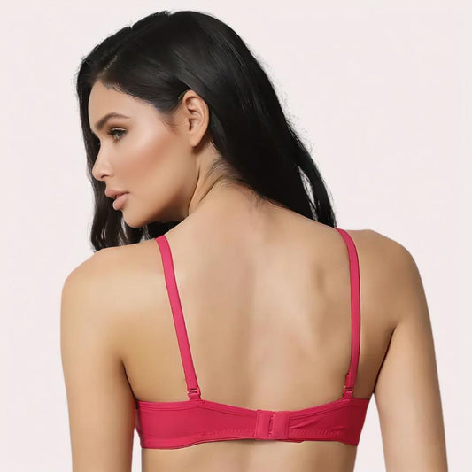 Fairy Kiss Lightly Padded Bra – Red