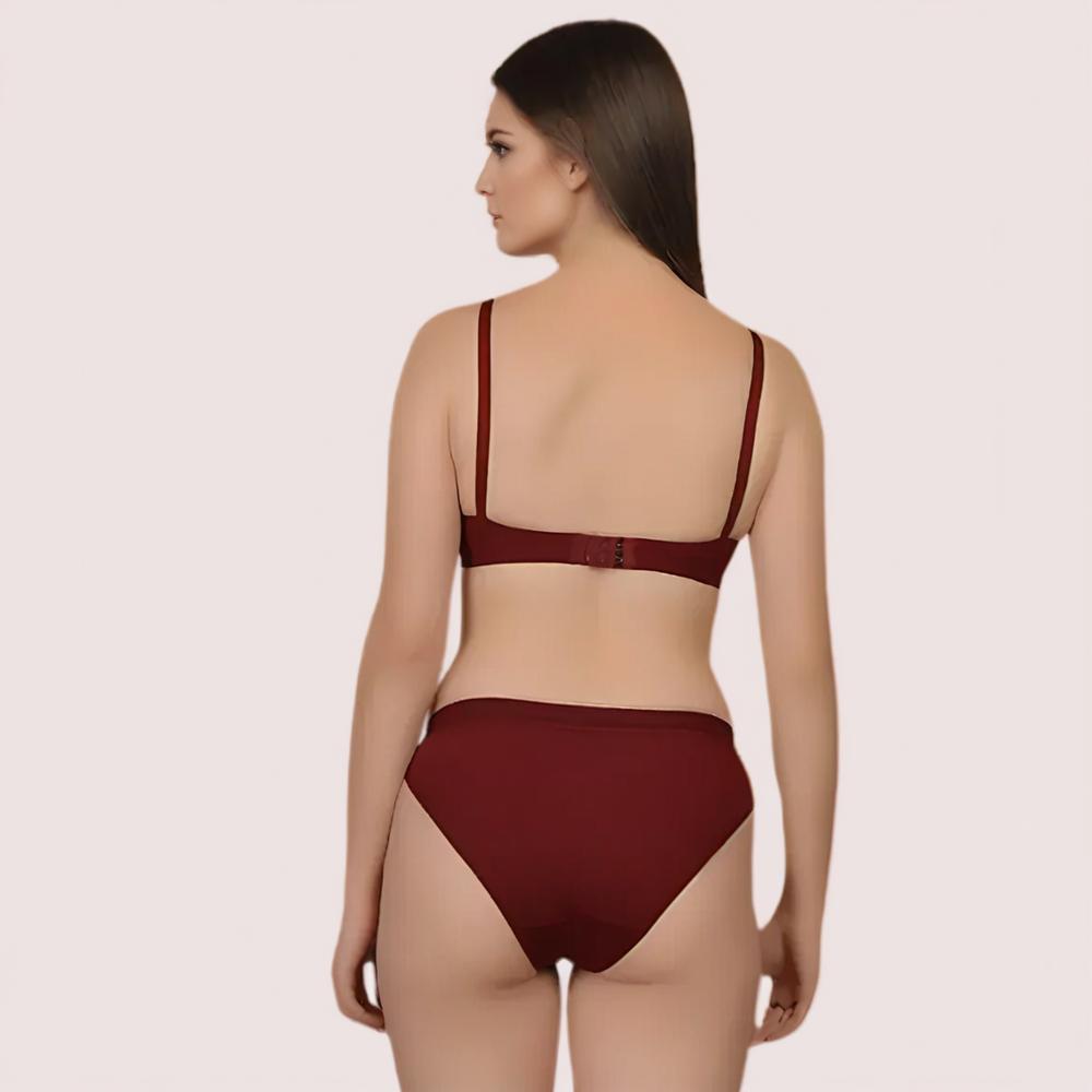 Easybreeze कपास ब्रा और पैंटी सेट