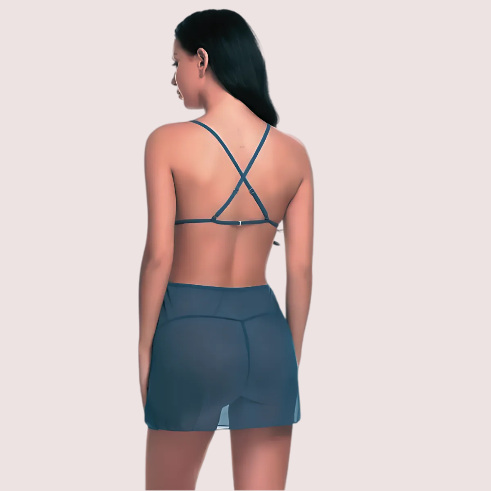 महिलाओं के लिए सरासर बेबीडोल नाइटड्रेस