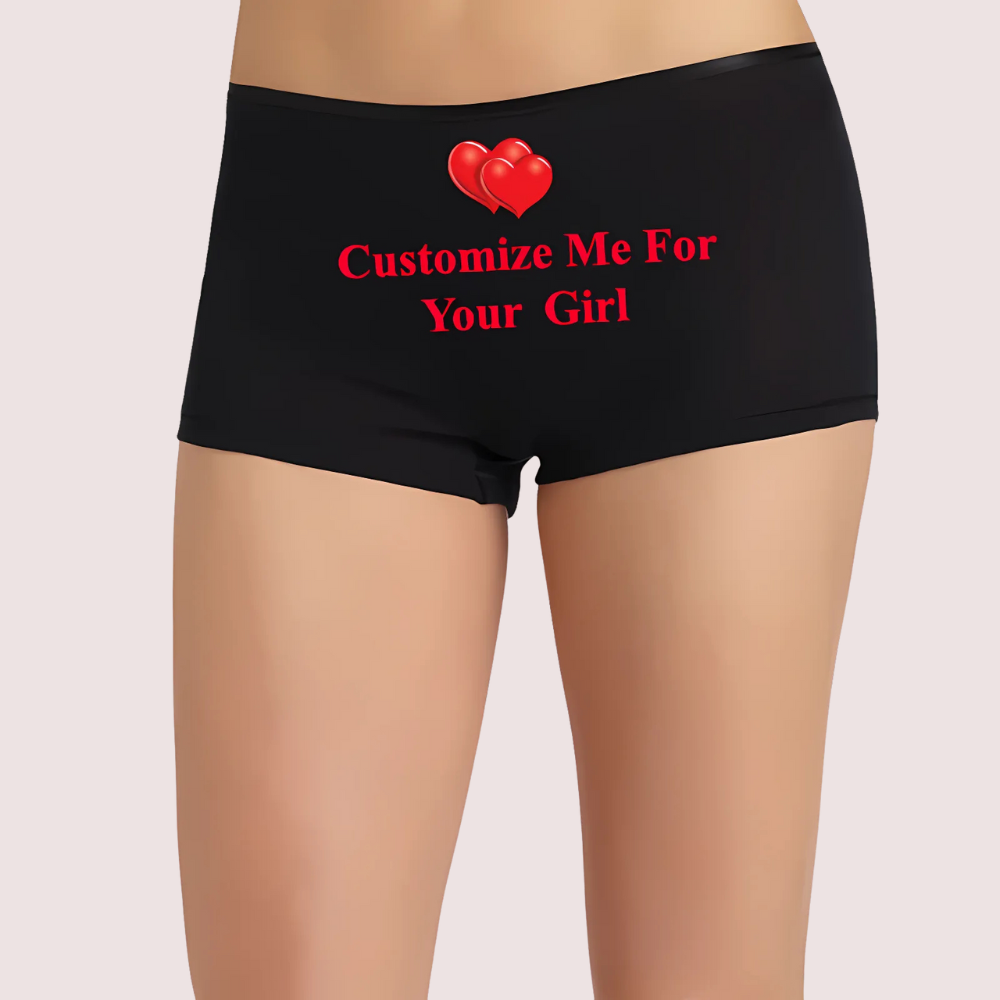 Personalize Your Own Style Cotton Boyshort Panty