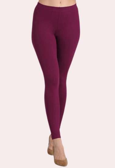 Seamless Stretch Cotton Leggings for Women