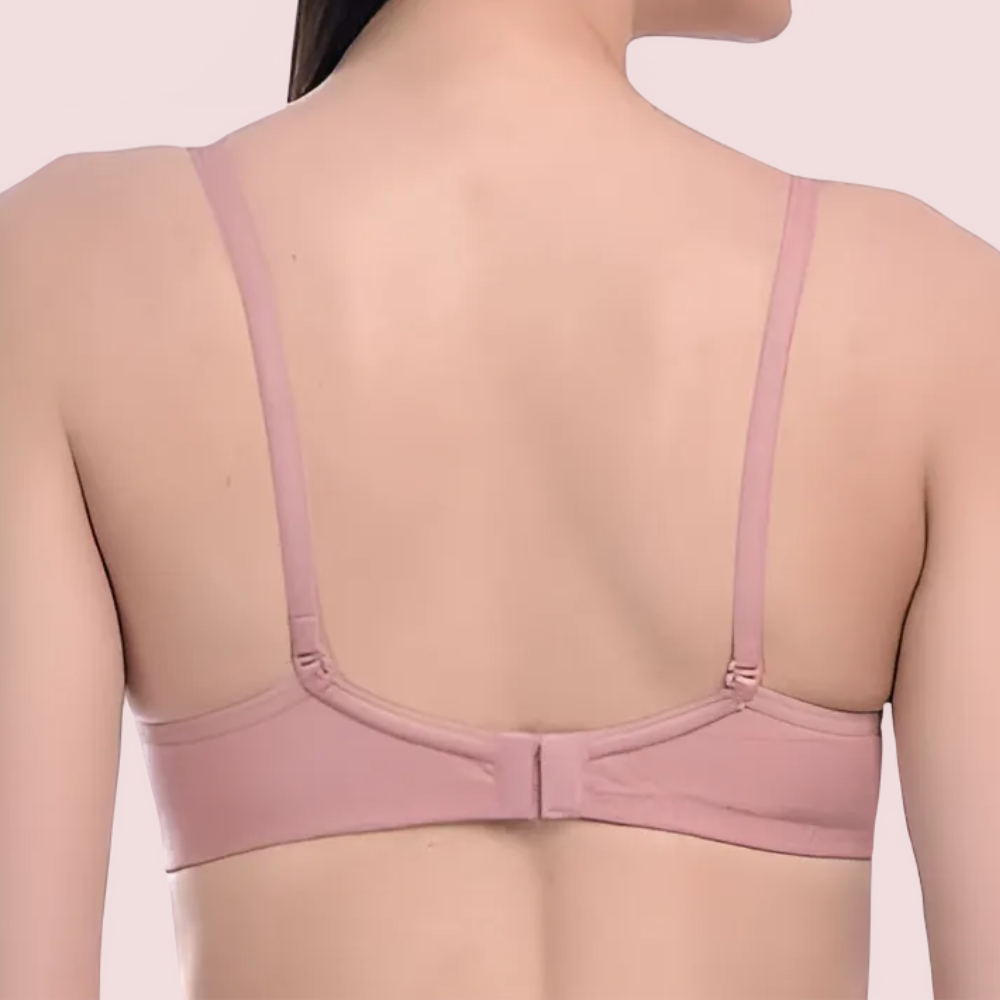 लिफ्ट और लाउंज 2-पैक हल्के से गद्देदार पुश-अप ब्रा