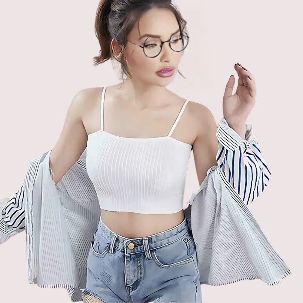 3 पैक कुल आराम गद्देदार कैमी ब्रा