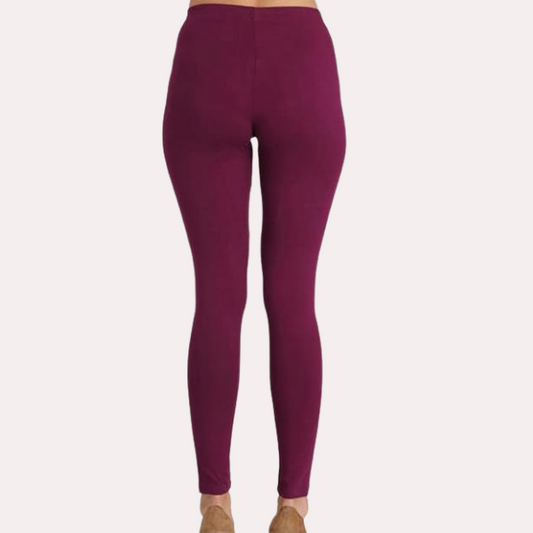 Seamless Stretch Cotton Leggings for Women