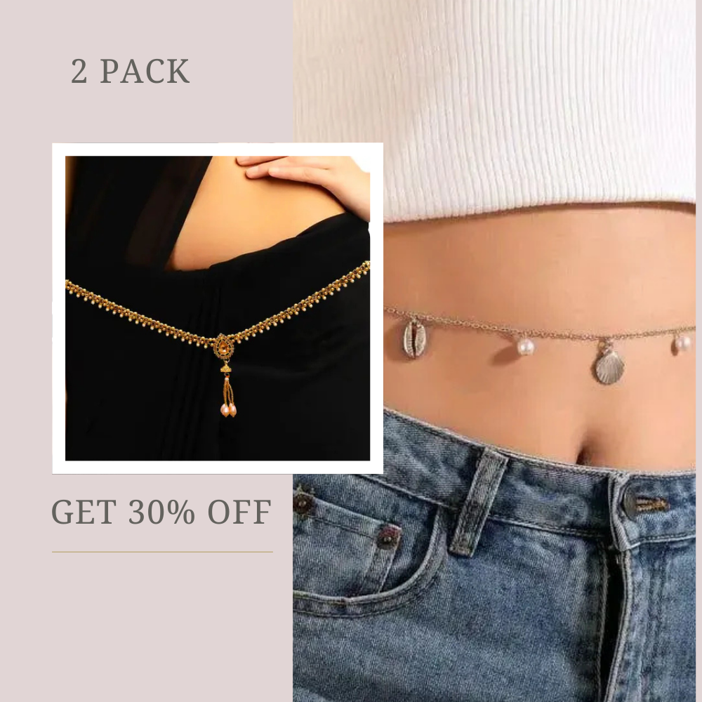 सेंसुएलल निट डिसीरी कमर चेन डुओ