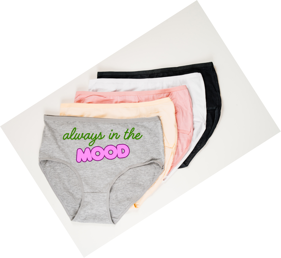 Customize Mid Rise Cotton Bikini Panty