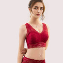 2 पैक समर्थन और लिफ्ट फीता गद्देदार ब्रा