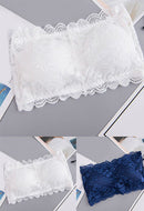 2 पैक सेक्सी फीता गद्देदार tue ब्रा