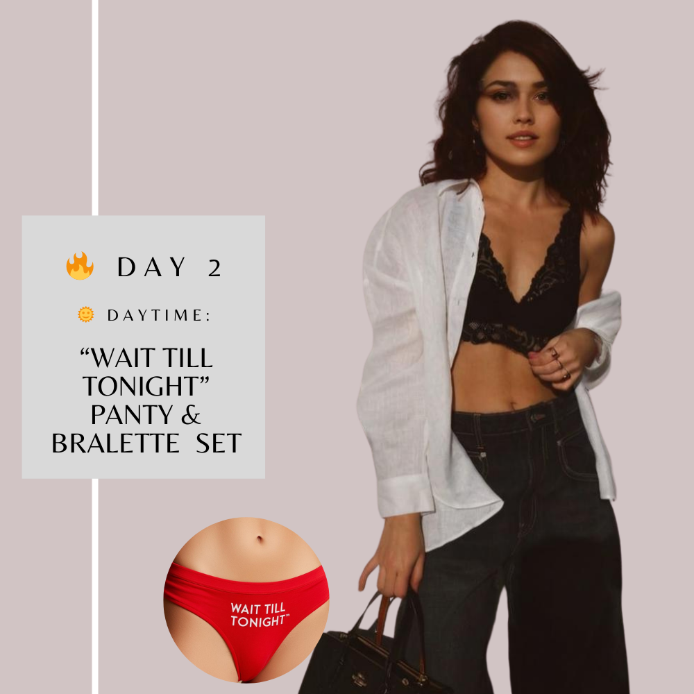 3 रातें अंतहीन इच्छा हनीमून अधोवस्त्र बॉक्स